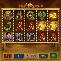 Novibet - Book of Dead Online Slot Game
