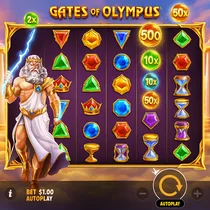 Novibet - Gates of Olympus Slot Game - Pragmatic Play