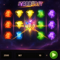Novibet - Starburst Online Slot Game